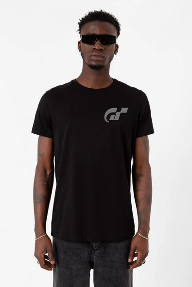 Gran Turismo Pocket Logo Siyah Erkek Tshirt