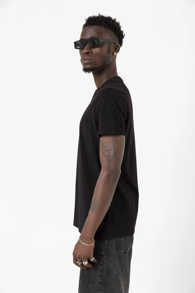 Gran Turismo Pocket Logo Siyah Erkek Tshirt - 3