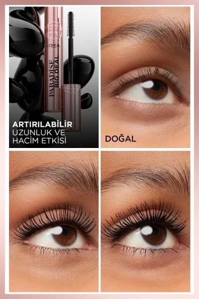 L’Oréal Paris Paradise Big Deal Maskara - Siyah - 5