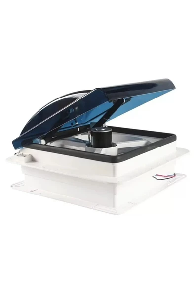 tavan heki 40x40 cm Fanlı Tavan Havalandırması heki - LED aydınlatmalı Yatek Karavan Tekne