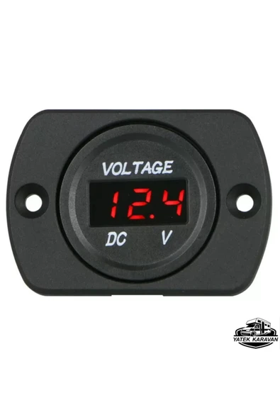 Dijital Voltmetre Yatek Karavan Tekne ürün görseli 1
