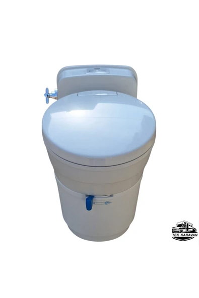 El W5000 Et Kasetli Tuvalet Taharet Musluklu Yatek Karavan Tekne - 3