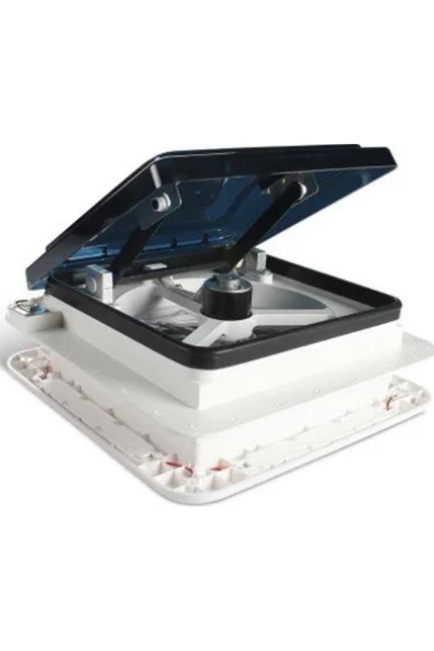 28 X 28 Cm Fanlı Tavan Havalandırması Heki - Led Aydınlatmalı Yatek Karavan Tekne ürün görseli 1