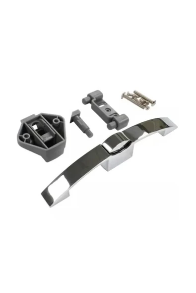 Basçek Kulp Dolap Kilidi Parlak 10 ADET Yatek Karavan Tekne