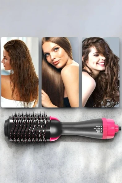 220°C’ye Kadar Isınan, Hacim ve Yıpranma Karşıtı Profesyonel Fön Tarağı - Resim 5