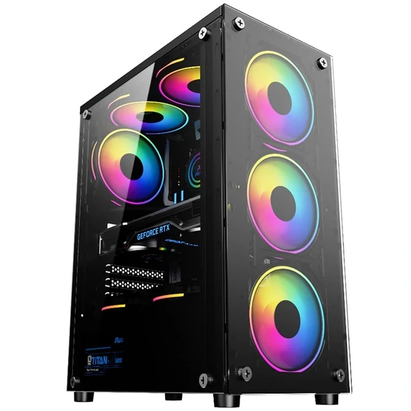 iNTEL i5 3N 16GB Ram 1TB SSD 4GB RX550 21.5" Monitörlü Oyun Bilgisayarı - 2