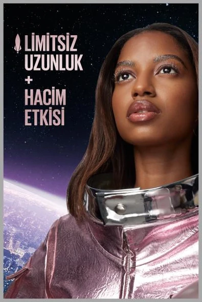 Maybelline New York Space Diamond Elmas Işıltılı Maskara - 5