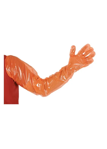 Anadolu-Vet 100'lü Suni Tohumlama Eldiveni. 90 cm ( 100 Adet ) Lastiksiz Model - Resim 4