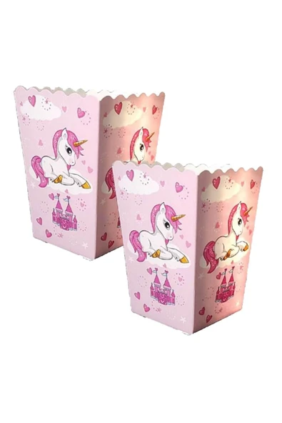 Unicorn Popcorn Mısır Kutusu 8'li