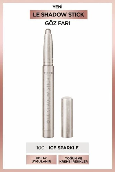 L'Oréal Paris Le Shadow Stick Göz Farı - 100 Ice Sparkle