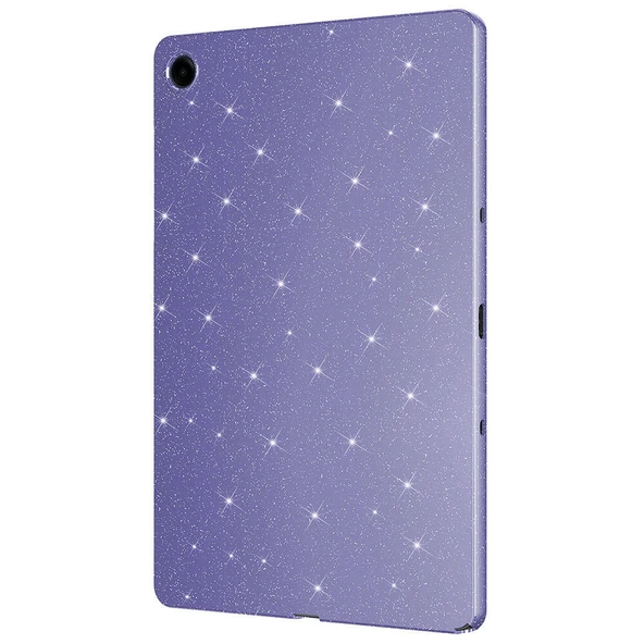 Galaxy Tab S9 FE Uyumlu 11 inç Fuchsia Işıltılı Tablet Kılıf - Resim 6