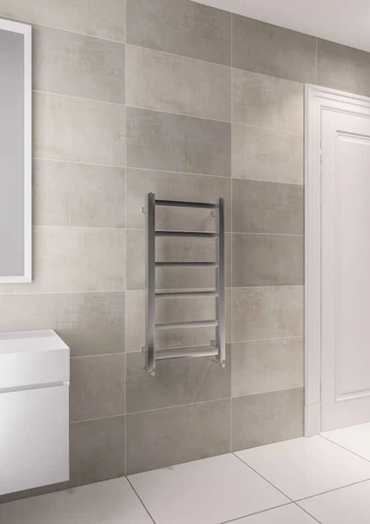 Kerria Çelik Dizayn Krom Havlupan 450 X 900 Krom