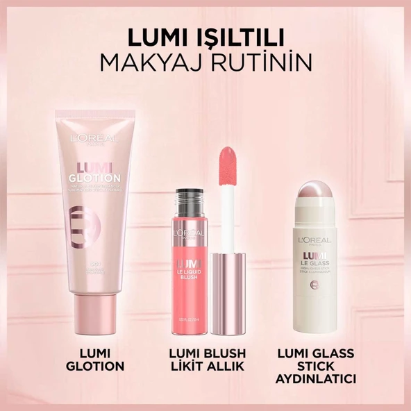 L'Oréal Paris Lumi Glass Islak Bitişli Stick Aydınlatıcı - 610 Glassy Pearl Eclat - 8