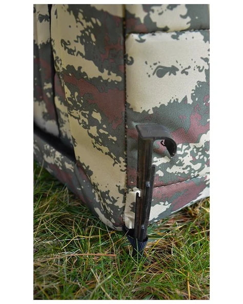 Yuga Kamuflaj Desen Kedi Evi Isı ve Yağmur Korumalı - 6