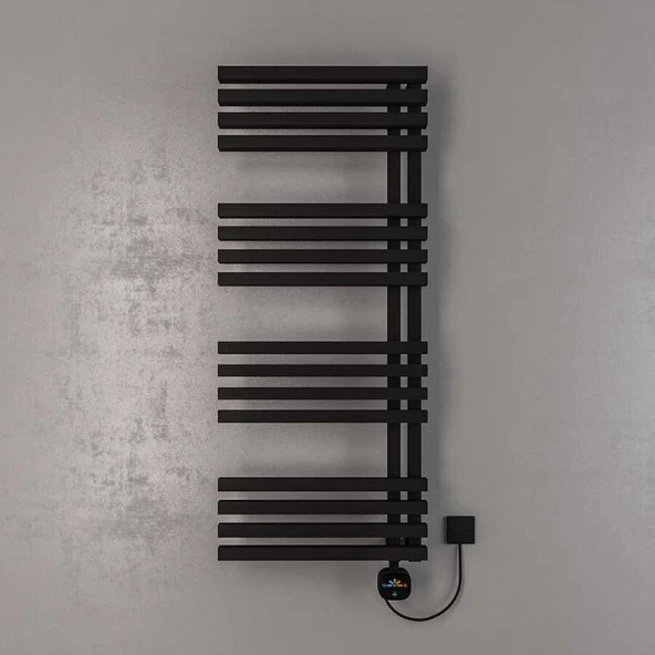 Linum Elektrikli Havlupan G:50 Cm Y:120 Cm Eht-ac Elektronik Termostat Siyah