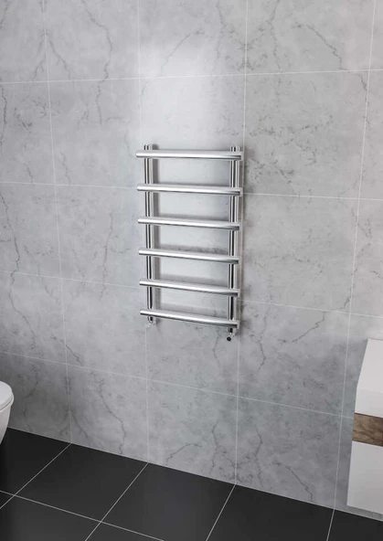 Clover Çelik Dizayn Havlupan 500 X 850 Krom ürün görseli 1