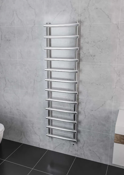 Clover Çelik Dizayn Havlupan 600 X 1750 Krom ürün görseli 1