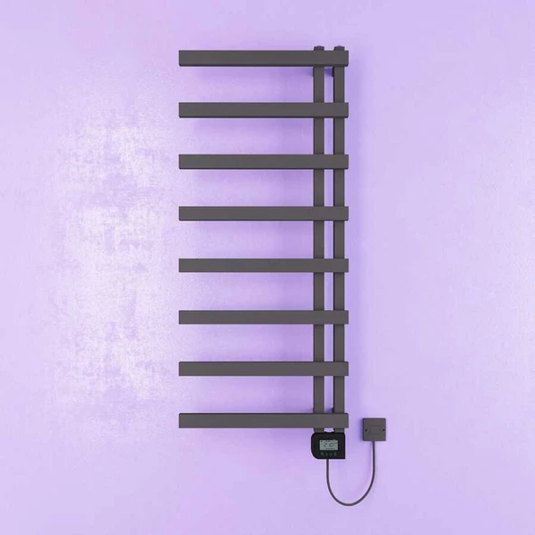 Lonicera Elektrikli Havlupan G:50 Cm Y:115 Cm Eht-lc Elektronik Termostat Antrasit