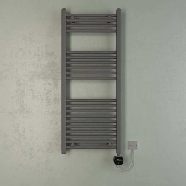 Bella Elektrikli Havlupan G:50 Cm Y:120 Cm Eht-ac Elektronik Termostat Antrasit