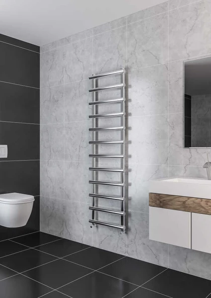 Clover Çelik Dizayn Havlupan 500 X 1750 Krom