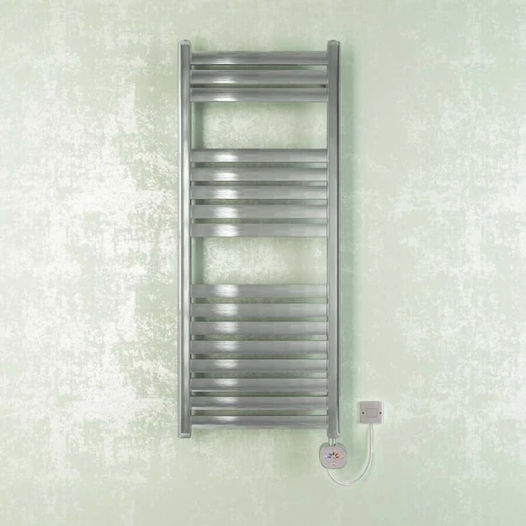 Morus Elektrikli Havlupan G:50 Cm Y:120 Cm Eht-ac Elektronik Termostat Krom ürün görseli 1