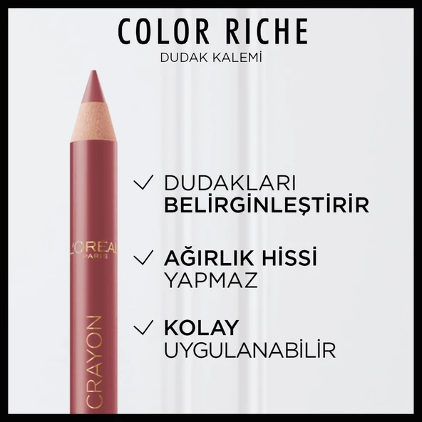 L'Oréal Paris Color Riche Dudak Kalemi - 635 Worth It Medium - 2
