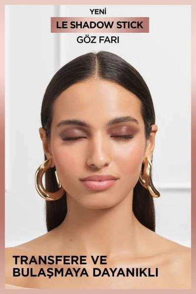 L'Oréal Paris Le Shadow Stick Göz Farı - 105 Mesmerizing Gold - Resim 6