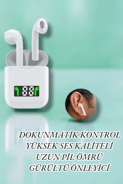Suya Dayanıklı, Android ve iOS Uyumlu Bluetooth 5.0 Kulaklık - 5