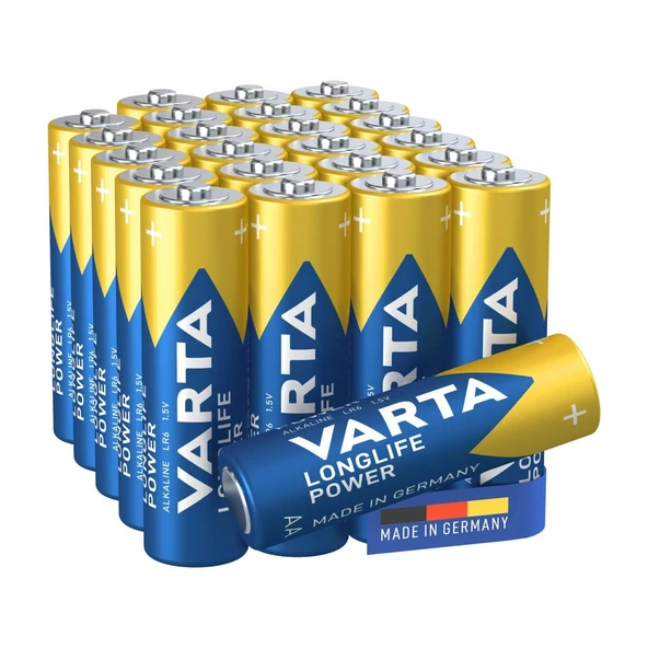 Varta Longlife Power Alkalin Pil Kalın AA 24 lü Pvc Kutu - 2