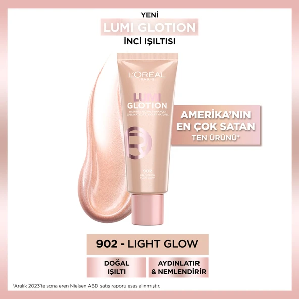 L'Oréal Paris Glotion All-In-One Doğal Işıltı 902 - Light Glow