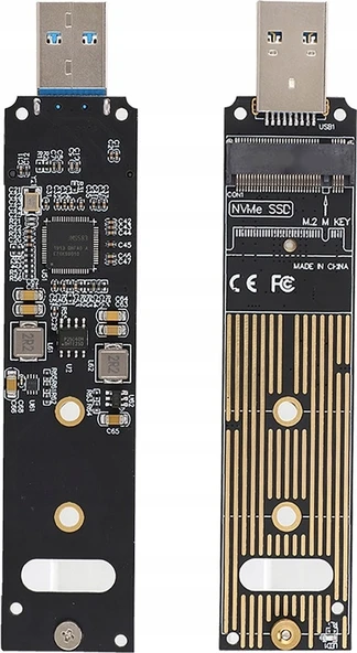 Bewinner SSD Adaptör Kartı, M.2 Nvme SSD - USB Sabit Disk Adaptör Kartı - 6