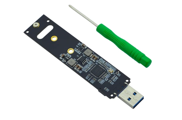 Bewinner SSD Adaptör Kartı, M.2 Nvme SSD - USB Sabit Disk Adaptör Kartı - 4