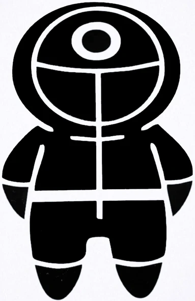 Squıd Game Sticker 20 x 30 cm