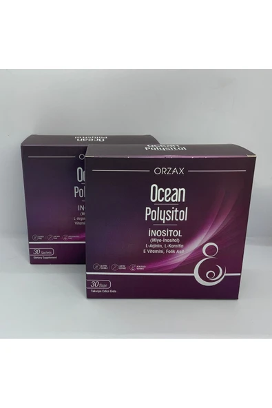 Ocean Polysitol Inositol 30 Saşe Takviye Edici Gıda 2 Adet