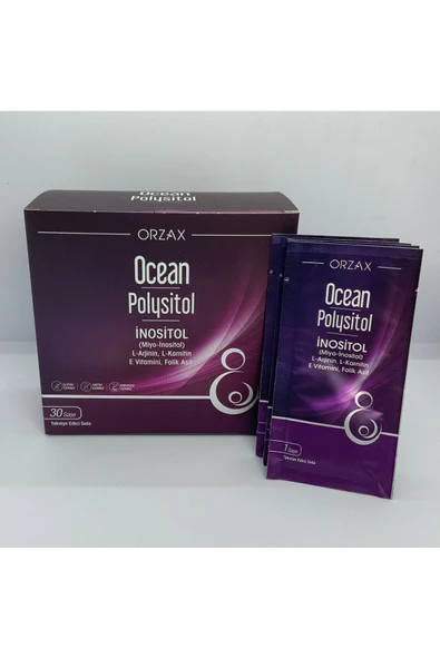 Ocean Polysitol Inositol 30 Saşe Takviye Edici Gıda 2 Adet - 3
