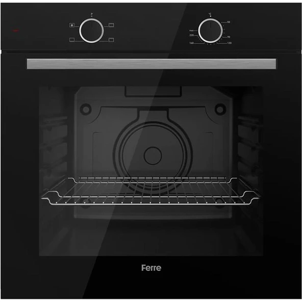 Ferre XE61CS-SS205-D086 Ankastre Set - Siyah - 2