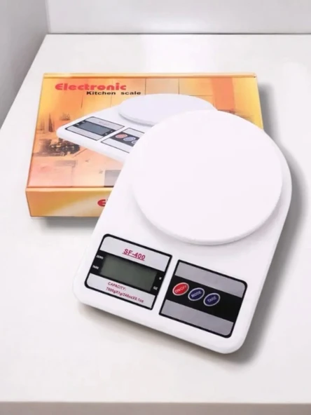 Hassas Terazi 10 kg Kapasiteli, Yüksek Hassasiyetli Dijital Mutfak Tartısı - 4