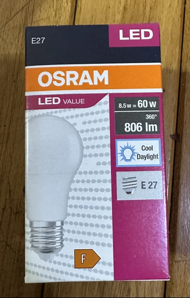Osram 8.5 e 60w led ampul - 2