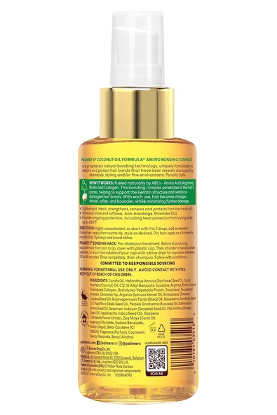 Palmers Amino Bonding Complex Bağ Onarıcı Saç Bakım Yağı 118ML - 2