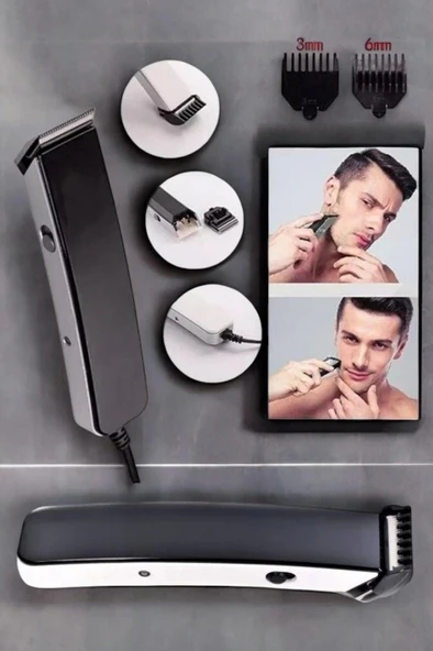 Tıraş Makinesi Paslanmaz Çelik Bıçak Dayanıklı Çelik Bıçaklı - Resim 3