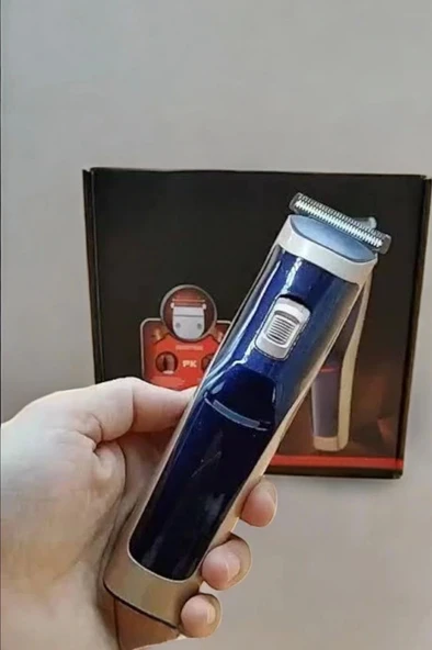 Profesyonel Şarjlı Saç ve Sakal Traş Makinesi Kolay Kullanım - Resim 3