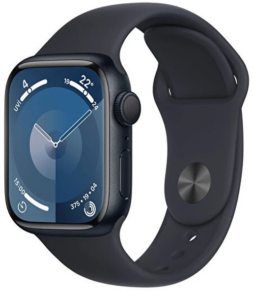 Apple Watch Seri 9 GPS 41mm Midnight - S/M