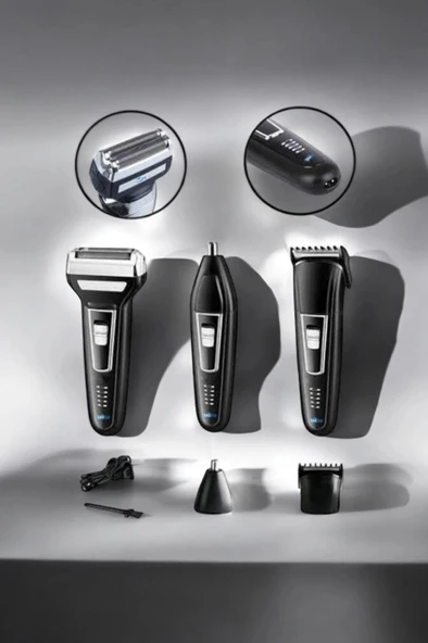 Kulak Ve Burun Tıraşına Uygun Profesyonel Tıraş Makinesi - Resim 4