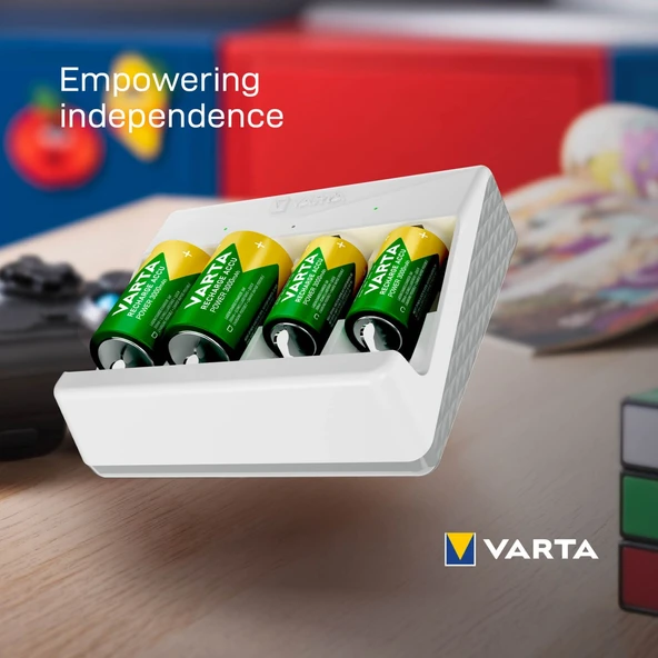 Varta Universal AA-AAA-C-D-9V Boş Şarj Cihazı - 4