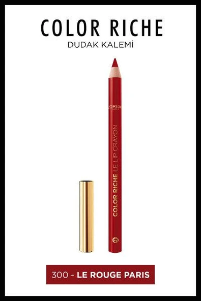 L'Oréal Paris Color Riche Dudak Kalemi - 300 Le Rouge Paris - 2