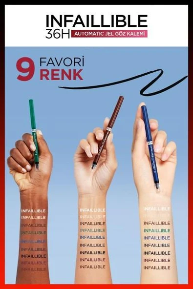 L'Oréal Paris Infaillible Göz Kalemi - 12 Bronzed Espresso - 8