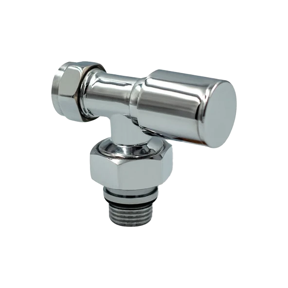 Warma 16x2 Rakorlu Pex Krom Köşe Radyatör Ve Havlupan Vanası ürün görseli