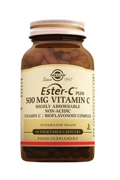 Ester-c Plus 500 Mg 50 Kapsül