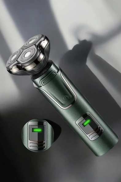 3 Başlıklı Profesyonel Saç ve Sakal Bakım Seti Vücut, Burun ve Kulak Tüy Alma - Resim 4