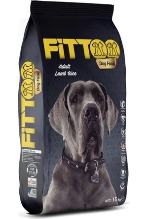 FİTTOO KÖPEK MAMASI YETİŞKİN KUZU ETLİ 15 KG